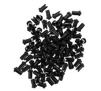 OUNONA 100 Pcs Eyelash Glue Bottle Anti-Clog Needles Precision Glue Nozzle Tips for Eyelash Extensions Essential for Professional Lash Application