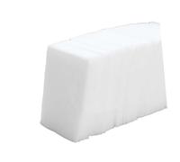 OUNONA 1000pcs Thin Cotton Makeup Remover Pads Natural Non-woven Single Soft Facial Cleansing Rounds in Transparent Plastic Box for Gentle Skin Care