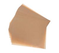OUNONA 100pcs Baking Mat Paper Parchment Fryer Parchment Cake Baking Paper Steam Liner Steam Fryer Greaseproof Cooking for Oven Steamer Cooking Khaki