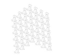 OUNONA 100pcs Cute Dog Shaped Paperclips Unique Small Document Clips for Office Supplies Creative and Reusable Novelty Clips for Organizing Papers and Notes