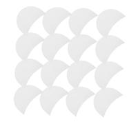 OUNONA 100pcs Eyeshadow Pads Stickers for Makeup Protection Contour Fitting Eye Lash Tape Gentle Skin Friendly Eyeliner Shields Prevent Smudging and Fallout for All Skin Types