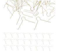 OUNONA 100pcs Shaped Metal Christmas Ornament Hooks for Hanging Tree Decorations Hangers for Baubles Balls and Festive Ornaments for Indoor Outdoor Use