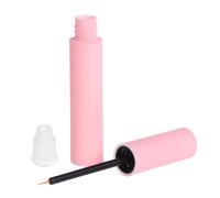 OUNONA 10pcs 10ml Pink Matte Empty Mascara Tubes Refillable Eyelash Cream Containers Portable Makeup Storage Bottles with Brush for Cosmetic DIY