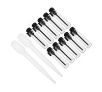 OUNONA 10pcs 1ml Mini Glass Perfume Sample Bottles Spray Bottles for Cosmetics Essential Oil Sampler Containers Travel Size Fragrance Sample Vials for Aromatherapy Use