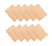 OUNONA 10pcs Braille Writing Papers for Blind Beginners Practical Braille Teaching Aid with Clear Printing for Skill Improvement Suitable for Line Writing Boards