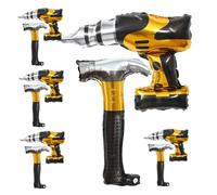 OUNONA 10pcs Electric Drill Repair Tool Shaped Foil Balloon Inflatable Balloons for Hammer