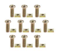 OUNONA 10pcs Fan Junction Box Fixing Screw - Ceiling Fan Replacement Mounting Screw for Wire Box - Hardware for Securely Installing in Home Office Living Room