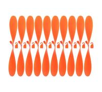 OUNONA 10pcs Model Aircraft Propeller Blades for Science Education DIY Projects Compatible with Thunderbird Glider Tiger Helicopter Stable Rubber Band Power Optimized Aerodynamics