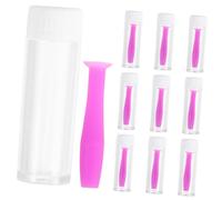OUNONA 10pcs Silicone Contacts Lens Applicators Convenient Travel Sticks for Easy Removal Wearing Durable Design for Home The Go Use Soft and Portable Eye Gadgets