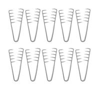 OUNONA 10pcs Volume Combs for Bangs Wide-tooth Curling Comb Volumizing Hair Pick Hair Styling Tool for Men Women Fluffy Texture