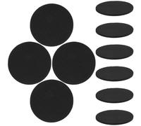 OUNONA 12Pcs Billiards Table Leveler Pads 8.6Cm Diameter EVA Pool Table Foot Elevating Pads Non-Slip Floor Protectors for Home and Game Room Furniture