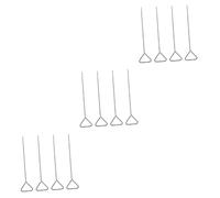 OUNONA 12pcs Cell Spreaders for Laboratory Use and Practical Cell Applicator Tools for Smooth Coating Microbiology Labs
