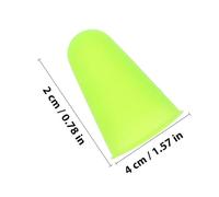 OUNONA 12Pcs Compact Silicone Finger Covers Multi-Function Wear-Resistant Finger Protectors for Delicate Handling Jewelry Coins Office Use Portable Reusable