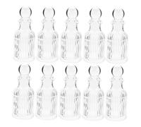 OUNONA 12pcs Holy Water Bottles Refillable Glass Containers with Cross Design for Baptism Church Weddings Catholic Communion Favors Transparent Religious Decor Gift