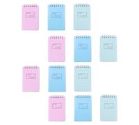 OUNONA 12pcs Mini Coil Notepad A7 Paper Spiral Notebook for Students