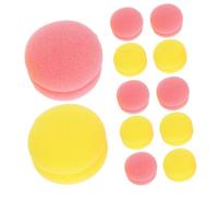 OUNONA 12pcs Sponge Foam Hair Curlers for Boys and Girls Women Small Round Rollers for Hairdressing Wave Curler for Hair Overnight Styling