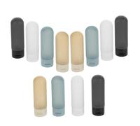 OUNONA 12pcs Travel Bottle Set Reusable Empty Moisturizer Container Lotion Travel Container for Skincare Bottles in Cosmetic Tubes
