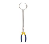 OUNONA 15.94 Inch Long Crucible Tong Metal Plier for Jewelry Making Melting Refining Casting Tool Smelting Clamp Durable Lab Furnace Equipment