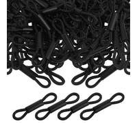 OUNONA 150pcs Adjustable Chick Leg Bands Soft Elastic Rubber and Plastic Material for Spraddle Leg Repair for Poultry Farming and Quails