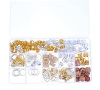 OUNONA 158pcs Dirty Braid Pendant for Hair Braid Featuring Hair Coil Ring and Coil Pendant Designs Diy Accessories for Decorations