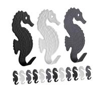OUNONA 15pcs Heavy Duty Self Adhesive Wall Hooks Versatile Bathroom Kitchen Hangers No Drill Installation Strong Adhesion for Towels Clothes and More Seamless Sticky Holders
