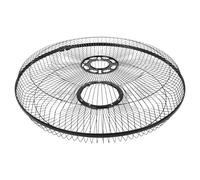 OUNONA 16 Inch round Fan Cover Replacement for Pedestal Fans Black Iron | Reinforced Mesh, Thickened Metal Wire Weave, Rounded Edges, Precise Fitting for Office and Bedroom Use