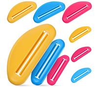 OUNONA 18Pcs Manual Toothpaste Squeezer Home Organizer for Tubes Multipurpose Tool for Creams Lotions Durable Construction No Waste