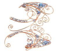 OUNONA 1Pair Fairy Ear for Women Non Piercing Elegant Ear Wrap Earrings Lightweight Day Comfort and Stylish Decoration