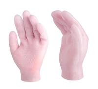 OUNONA 1Pair Moisturizing Gloves for Hand Care Elastic Cracking Covers for Dry Skin Overnight Hydration Treatment for Spa and Home Use Pink