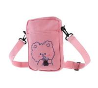 OUNONA 1Pc Adorable One Shoulder Bag for Versatile Storage Pouch for Daily Use Shopping and Parties Durable Material Stylish Pink Strawberry Design