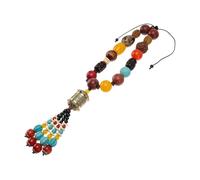 OUNONA 1Pc Folk Custom Wrist Chain Arm Decoration Versatile Pendant for Car Hanging Unique Bodhi Bead Bracelet Durable Creative for Loved Ones Eye Catching Auto Accessories