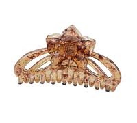 OUNONA 1Pc Stylish Rose Hair Claw Hollow out Decorative Hair Clip for Women Durable Oxford Material for Parties Ceremonies and Daily Wear Smooth Surface to Protect