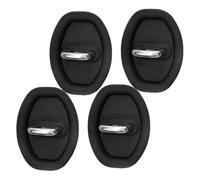 OUNONA 1set Abs Car Silicone Door Latch Protective Cover Car Door Lock Latches Cover Protector Black Door Lock Protective Covers for Cars Car Accessories 4pcs