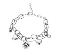OUNONA 1Set Heart Shaped Aromatherapy Bracelet with Creative Design Wrist Pendant for Stylish Air Purifying Use for Daily Wear and Parties