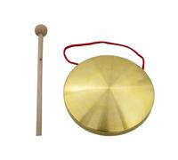 OUNONA 1Set Small Copper Gong with Mallet Chinese Gong for Company Openings Parties and Events Compact Percussion Instrument with Excellent Sound Performance and Ergonomic