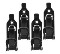 OUNONA 2 Pairs Metal Roof Mount Bracket for Vehicle Tool Storage Heavy Duty Clamp Holder for Truck Boat Garage Space Efficient Design for Secure Tool Securing