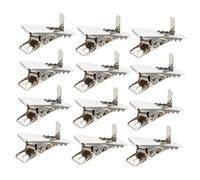 OUNONA 200 pcs Mini Christmas Decoration Clips Wreath and Tree Adornment Clamps for Festive DIY Crafts Home Supplies