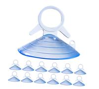 OUNONA 200pcs Transparent Glass Suction Cups Mini Car Window Sunshade Holders for Automotive Kitchen Bathroom Use Portable Compact Multipurpose Suckers for Windshield and Mirrors