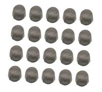 OUNONA 20Pcs Conductive Fiber Pen Head Stylus Pen Cap Replacement High Sensitivity No Fingerprints Snug Fit Nano Conductive Cloth for Capacitive Touchscreen Devices Silver