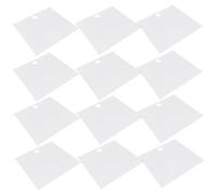OUNONA 20Pcs Disposable Beard Catcher Sheets for Shaving Transparent Sink Guards for Easy Cleanup Beard Trimming for Men Practical and Convenient Grooming Accessory