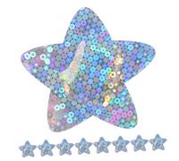 OUNONA 20pcs Glitter Bandages Star-Shaped Protective Wraps Flexible Self-Adhesive Wound Protectors for Small Injuries