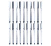 OUNONA 20pcs Metallic Paint Marker, Permanent Marker, 1.5mm Fine Point Tip Metallic Paint Pens for Crafts Painting Paper Cards Writing Signature Lettering Silver