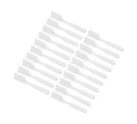 OUNONA 20pcs Mini Travel Toothbrush Bulk Pack Short Handle Flat Head Toothbrushes for Institutional Use Safe Design Household Oral Clean Tools
