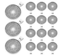 OUNONA 20pcs Mm round Pendant Tray Bezel Blank for Jewelry Making, Zinc Alloy Material with Secure Setting, for DIY Creativity and Special Occasions