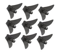OUNONA 20pcs Tie Pin for Men Tie Clip Accessories Robust Metal Clips for Formal Wear