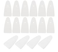 OUNONA 20pcs U-Shaped Plastic Scissor Tip Covers Tool Protection Cover for Household and Office Use, Easy to Clean and Minimizes Risk of Cuts, Scissors Safety Protective Sleeve