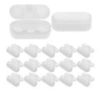 OUNONA 20pcs White Bead Curtain Accessories Bead Curtain Buckle Blind Ball Chain Connector Clips for Roman and Vertical Blinds Easy to Use