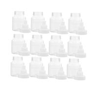OUNONA 24Pcs Clear Shower Favors Mini Bottle Candy Boxes for Guests for Gifting Party Decorations Transparent Design for Treats Versatile Storage for Accessories