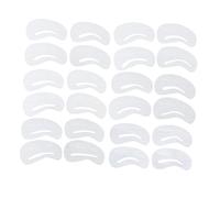 OUNONA 24pcs Eyebrow Stencil Kit Reusable Eye Brow Grooming Templates Durable with Unique Shapes Each for DIY Makeup and Precise Shaping