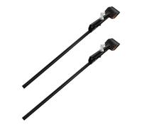OUNONA 2pcs Adjustable Laboratory Support Stand Clamps Iron Ring Holders for Beakers Test Tubes Flask Support Chemistry Biology Lab Equipment